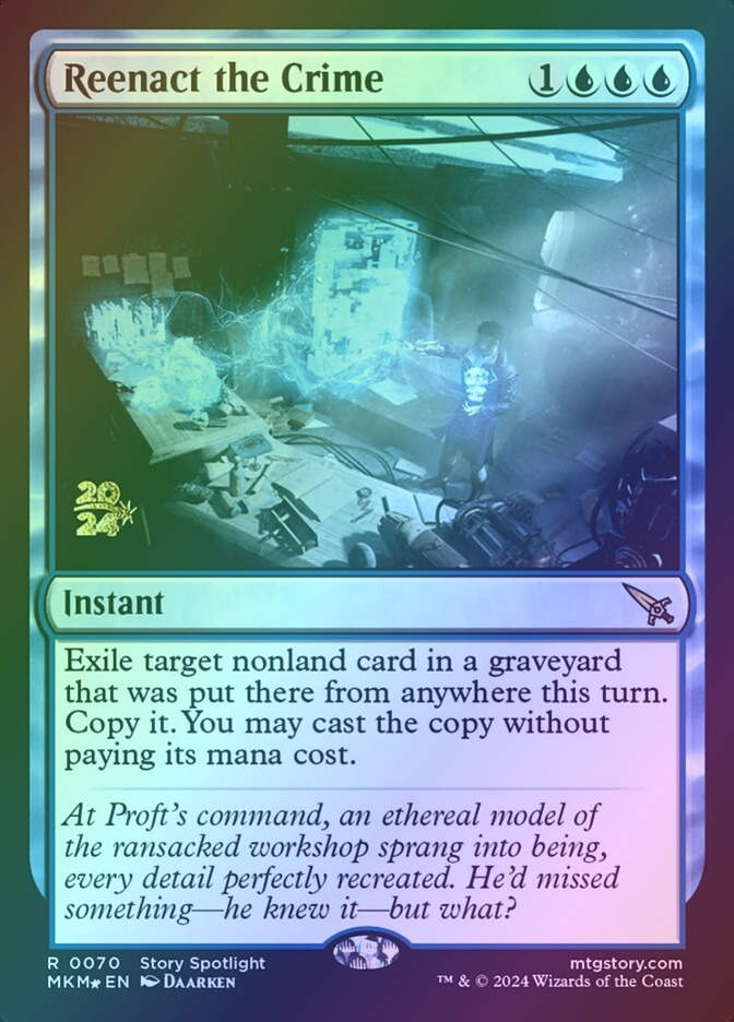 Reenact the Crime (PMKM) (70s) / Foil