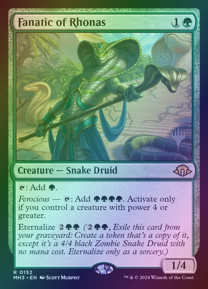 Fanatic of Rhonas (PMH3) (152p) / Foil