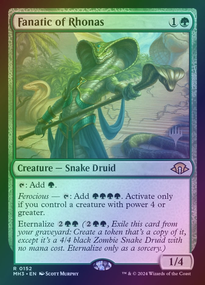 Fanatic of Rhonas (PMH3) (152p) / Foil