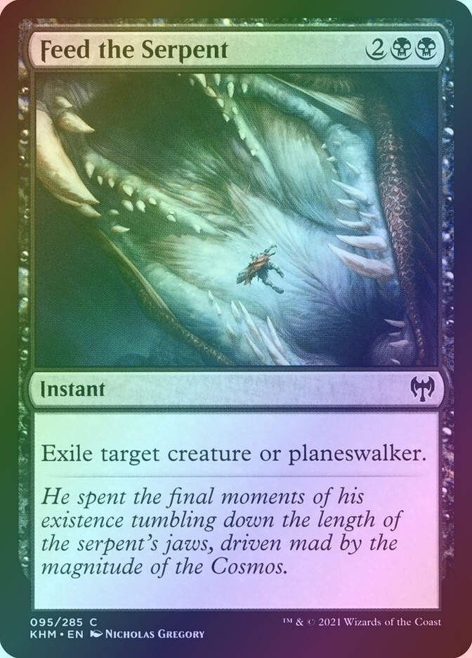 Feed the Serpent (KHM) (95) / Foil