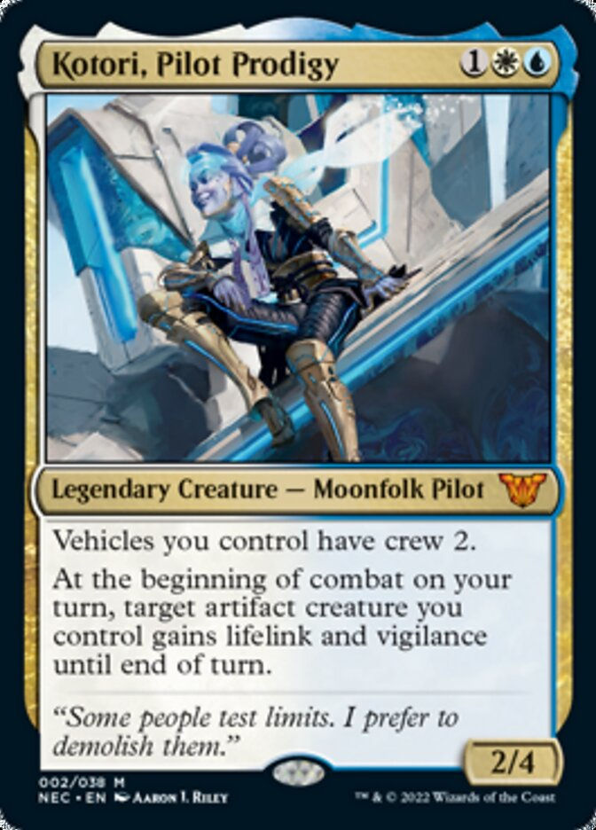 Kotori, Pilot Prodigy (NEC)