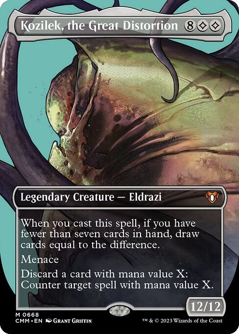 Kozilek, the Great Distortion (cmm) / Borderless