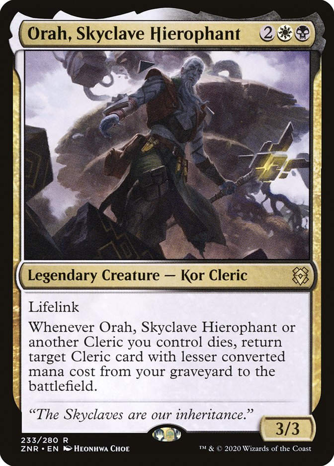 Orah, Skyclave Hierophant (ZNR) (233)