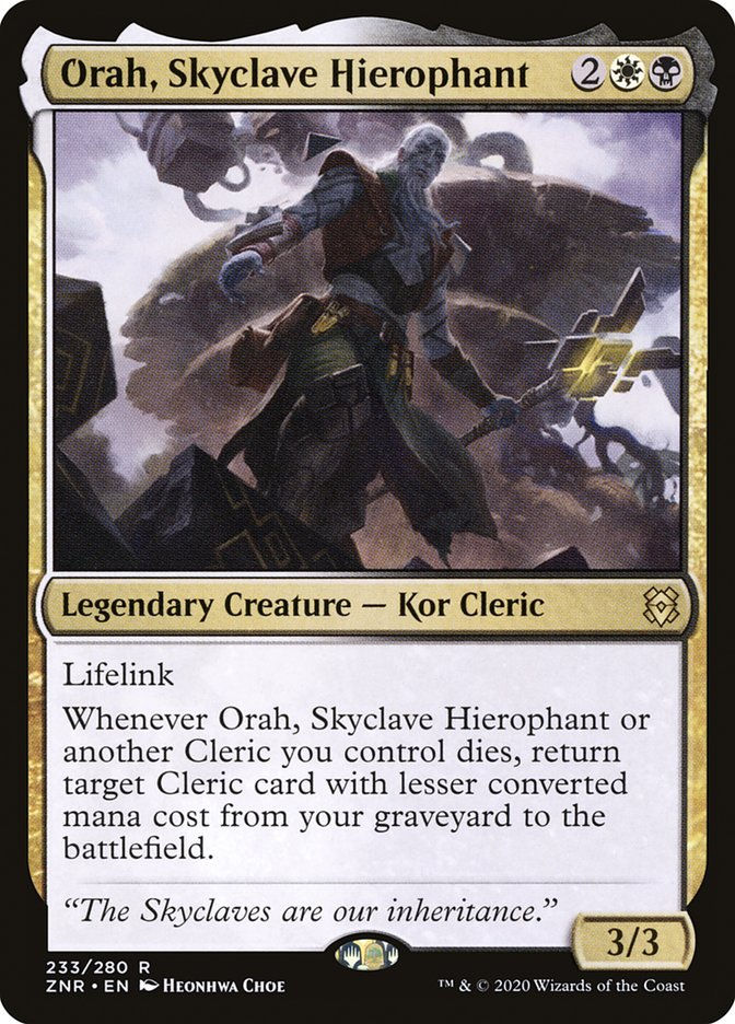 Orah, Skyclave Hierophant (ZNR) (233)
