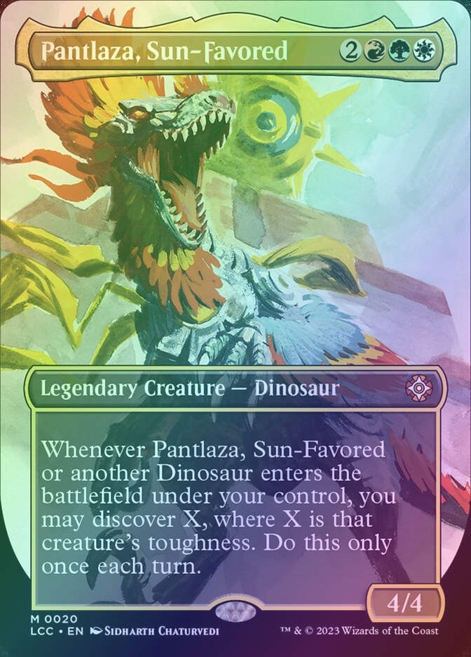 Pantlaza, Sun-Favored (LCC) (20) / Borderless / Foil