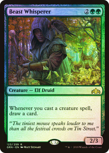 Beast Whisperer (GRN) (123) / Foil