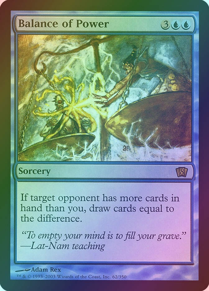 Balance of Power (8ED) (62★) / Foil