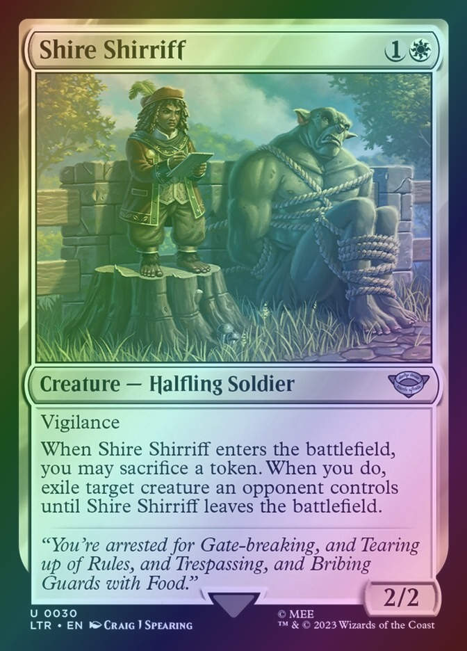Shire Shirriff (LTR) (30) / Foil