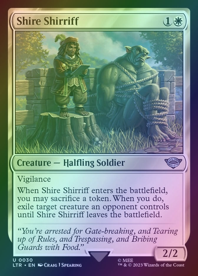 Shire Shirriff (LTR) (30) / Foil