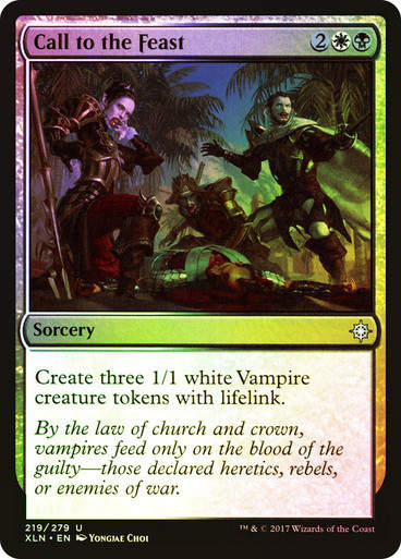 Call to the Feast (XLN) (219) / Foil