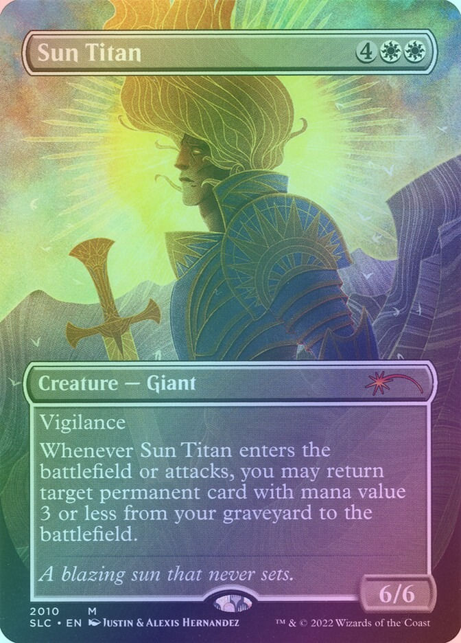 Sun Titan (SLC) (2010) / Borderless / Foil