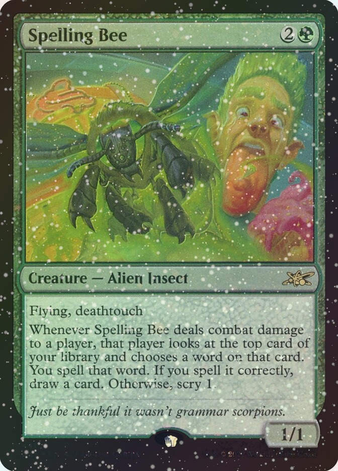 Spelling Bee (UNF) (441) / Galaxy Foil