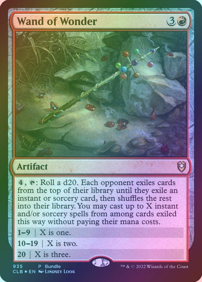Wand of Wonder (CLB) (935) / Foil