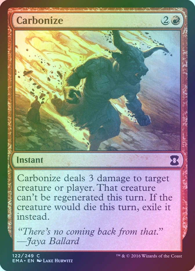 Carbonize (EMA) (122) / Foil