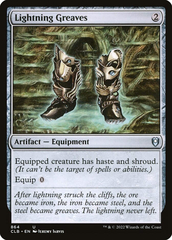 Lightning Greaves (CLB) (864)
