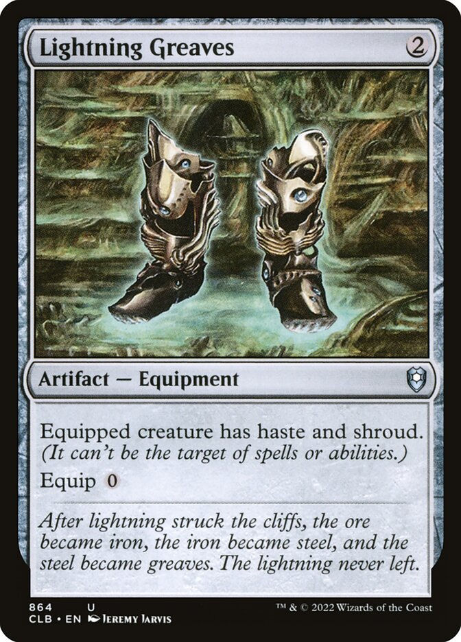 Lightning Greaves (CLB) (864)