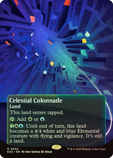 Celestial Colonnade (EOS) (52) / Borderless / Foil