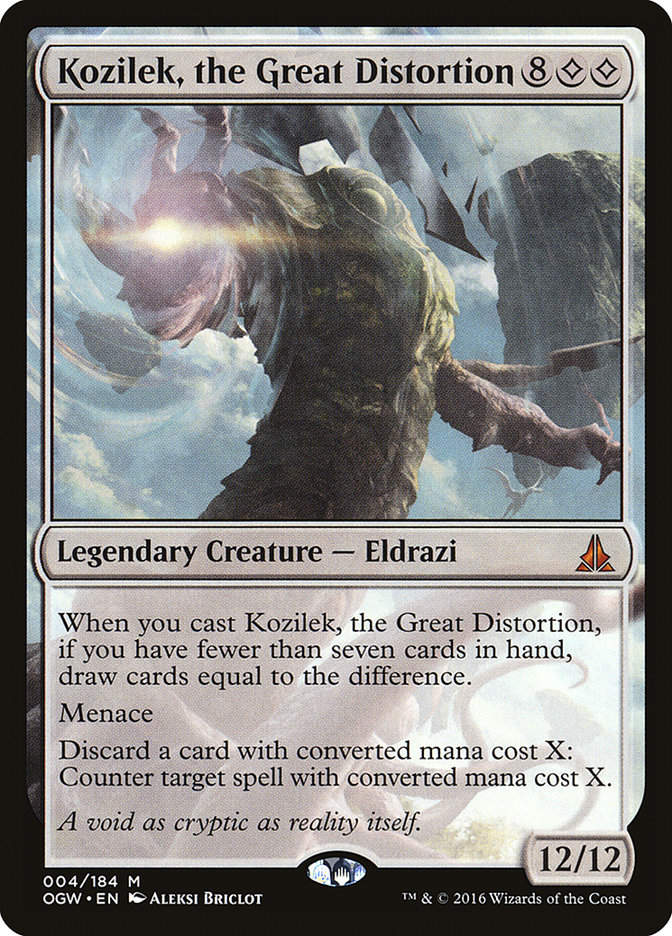 Kozilek, the Great Distortion (OGW) (4)