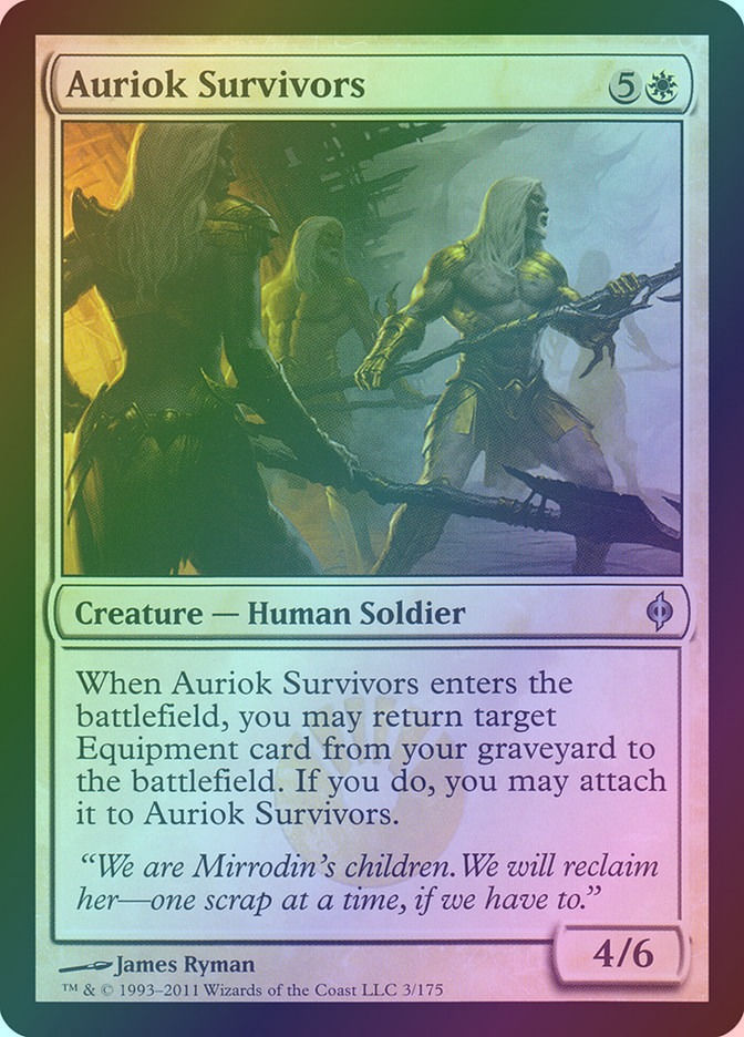 Auriok Survivors (NPH) (3) / Foil