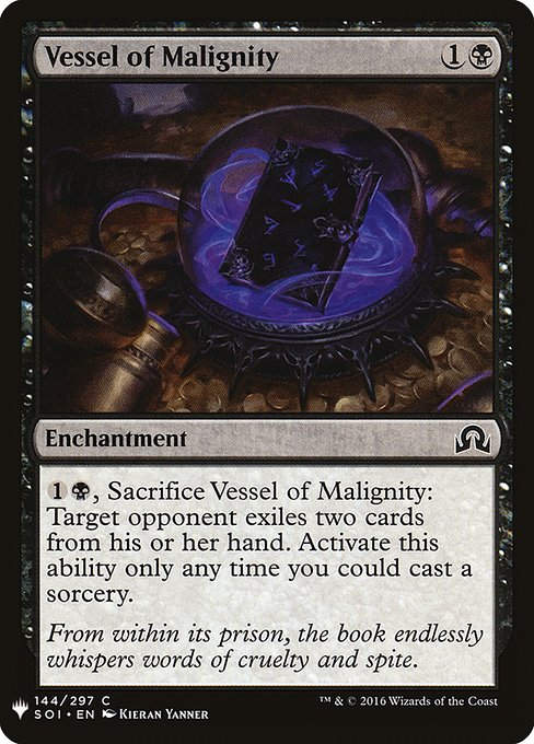 Vessel of Malignity (PLST) (SOI-144)