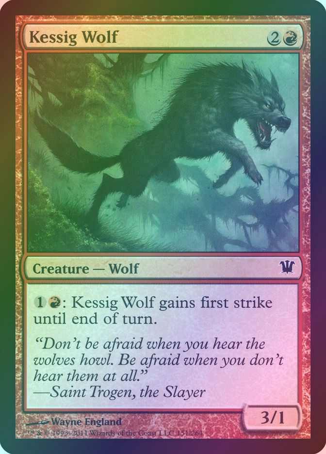 Kessig Wolf (ISD) (151) / Foil