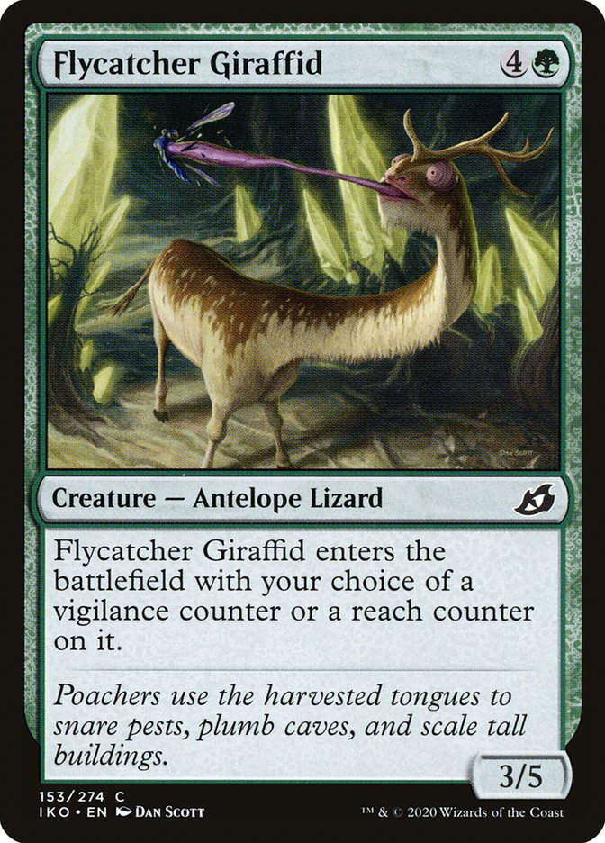 Flycatcher Giraffid (IKO) (153)