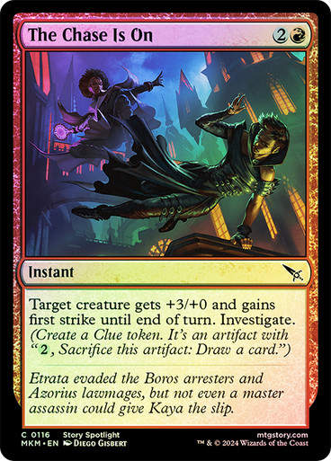 The Chase Is On (mkm) (116) / Foil