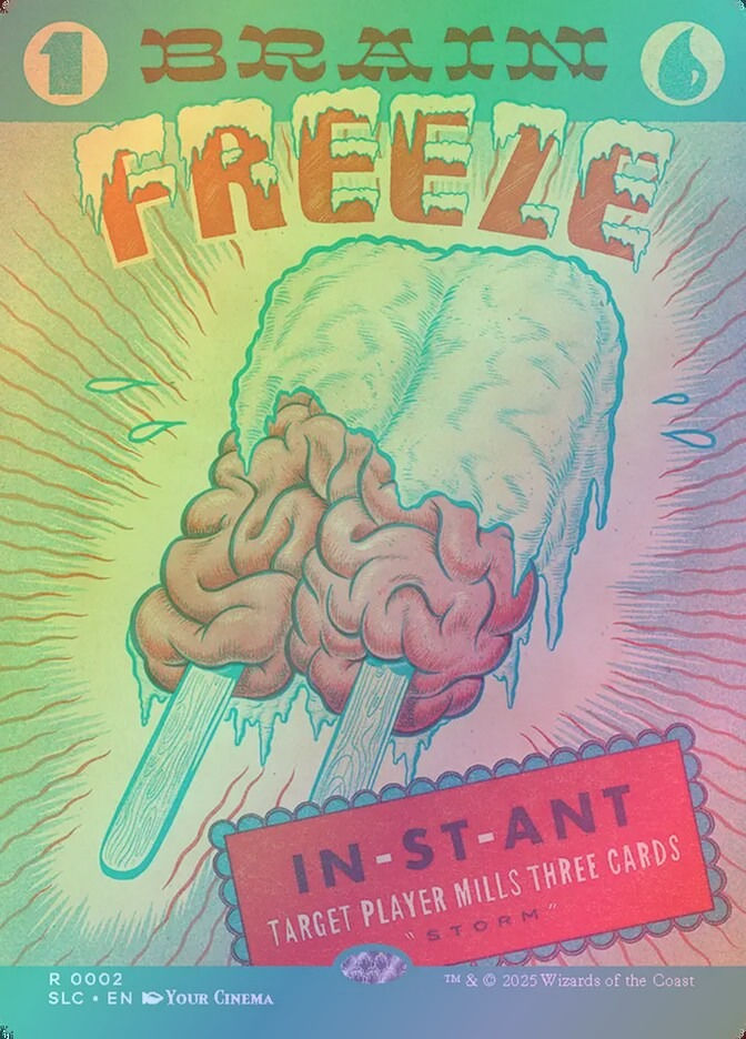 Brain Freeze (SLC) (2) / Borderless / Foil