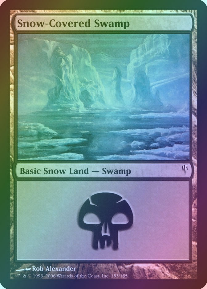 Snow-Covered Swamp (CSP) (153) / Foil