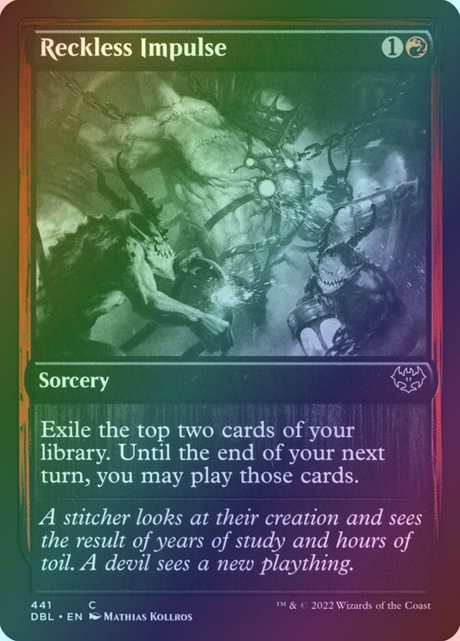 Reckless Impulse (DBL) (441) / Foil