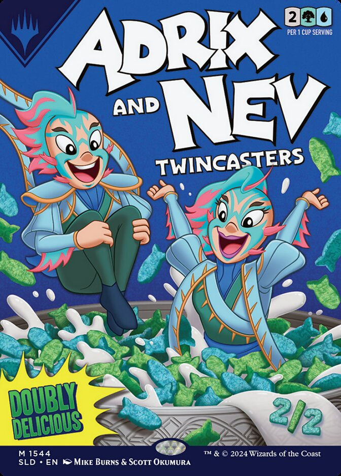 Adrix and Nev, Twincasters (SLD) (1544) / Borderless — cara 1 de 2