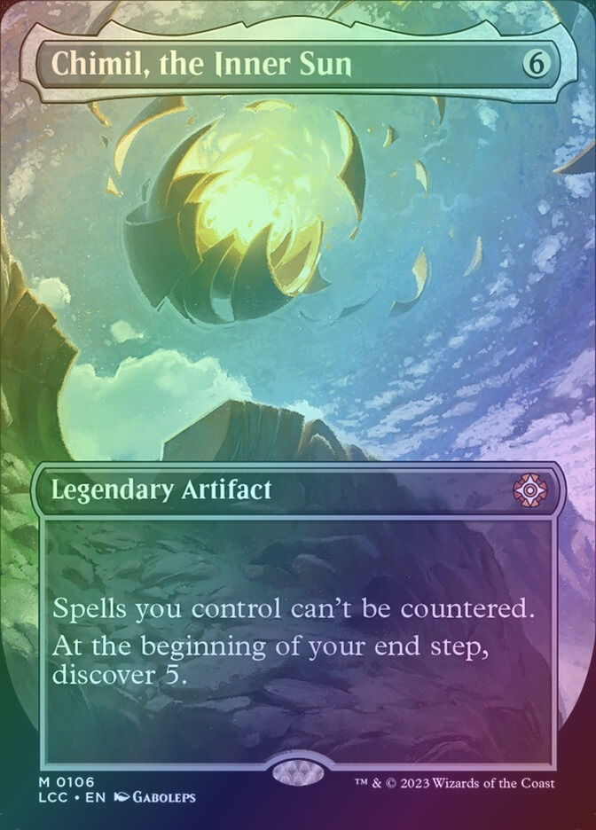Chimil, the Inner Sun (LCC) (106) / Borderless / Foil