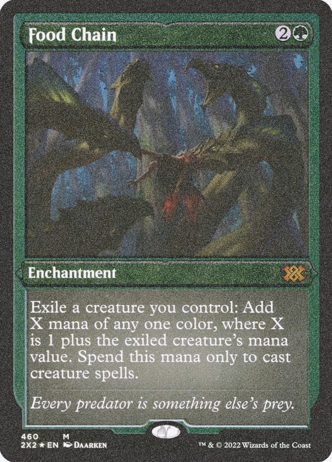 Food Chain (2X2) (460) / Foil Etched