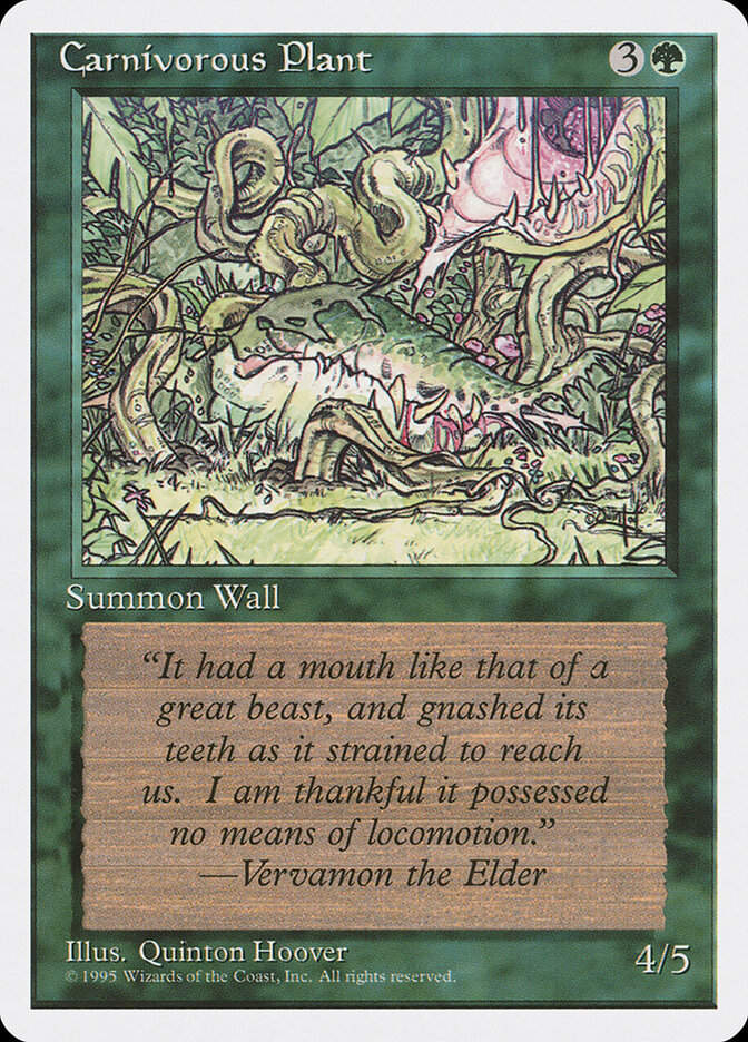 Carnivorous Plant (4ED) (235)