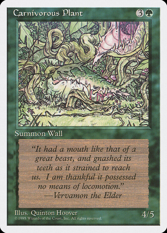 Carnivorous Plant (4ED) (235)