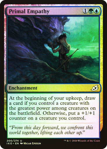 Primal Empathy (IKO) (200) / Foil