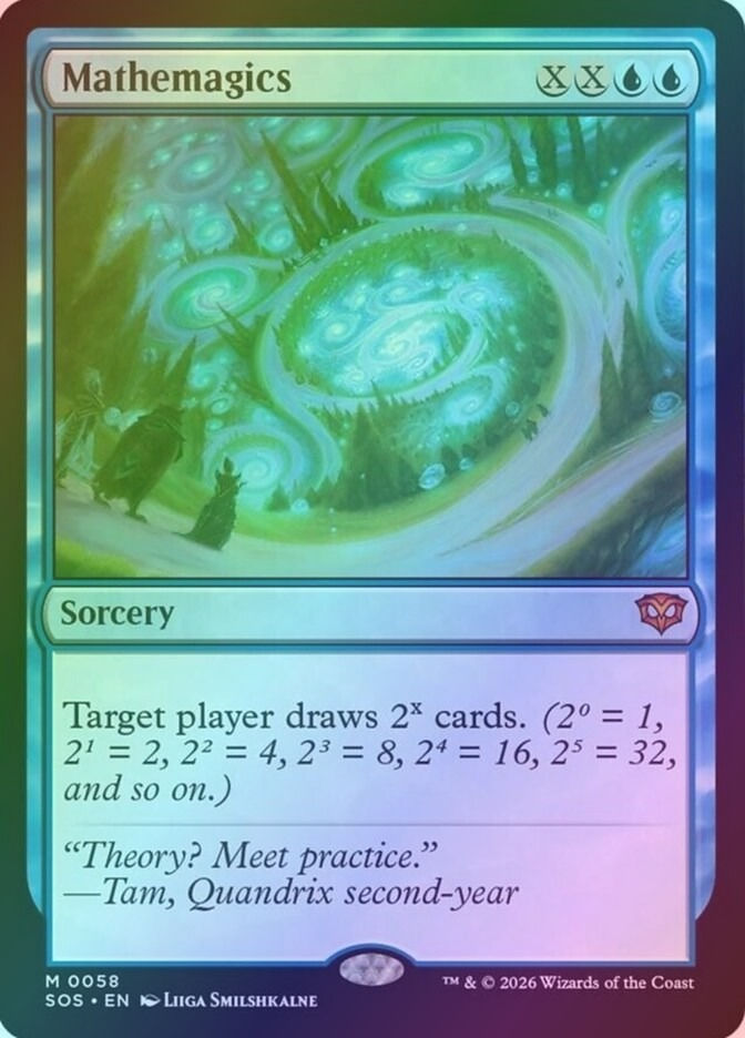 Mathemagics (SOS) (58) / Foil