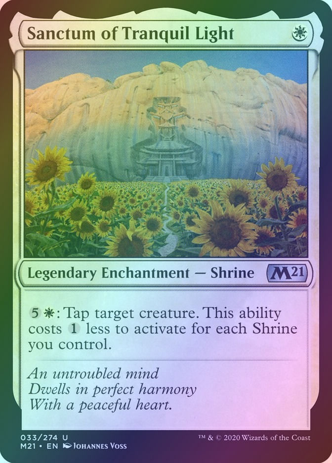 Sanctum of Tranquil Light (M21) (33) / Foil