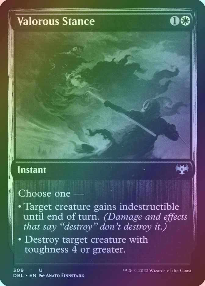 Valorous Stance (DBL) (309) / Foil