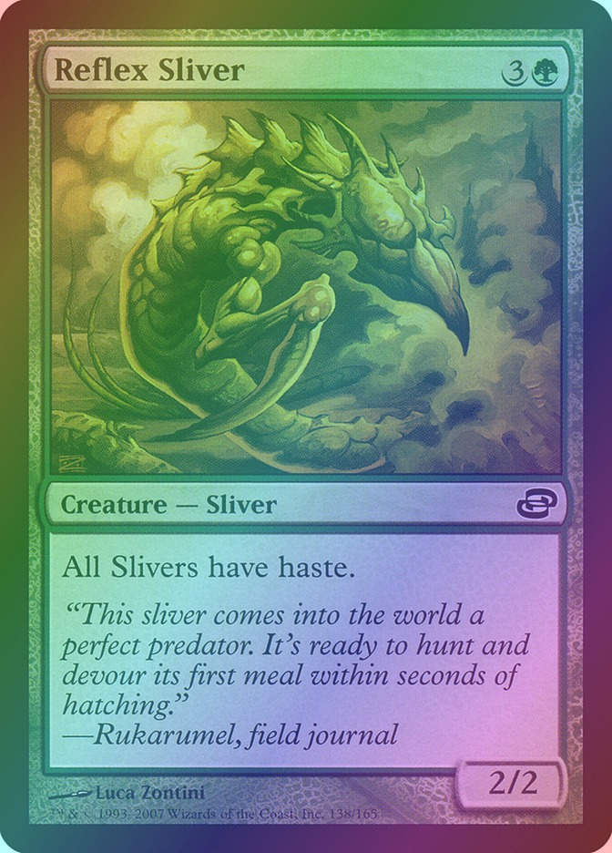 Reflex Sliver (PLC) (138) / Foil
