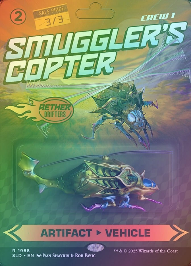 Smuggler's Copter // Smuggler's Copter (SLD) (1968) / Borderless / Foil — cara 1 de 2