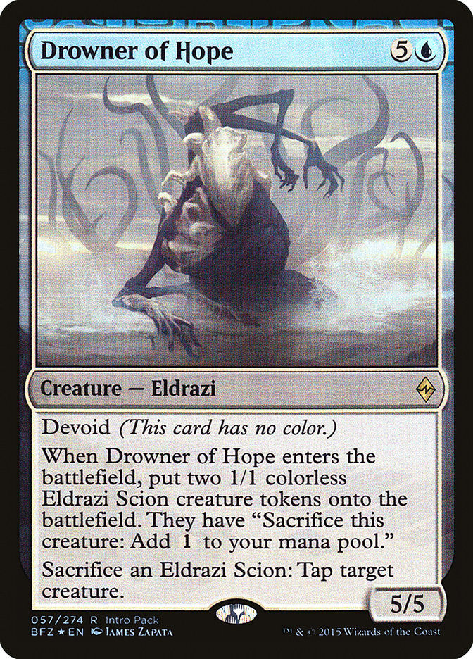Drowner of Hope (PBFZ) (57) / Foil
