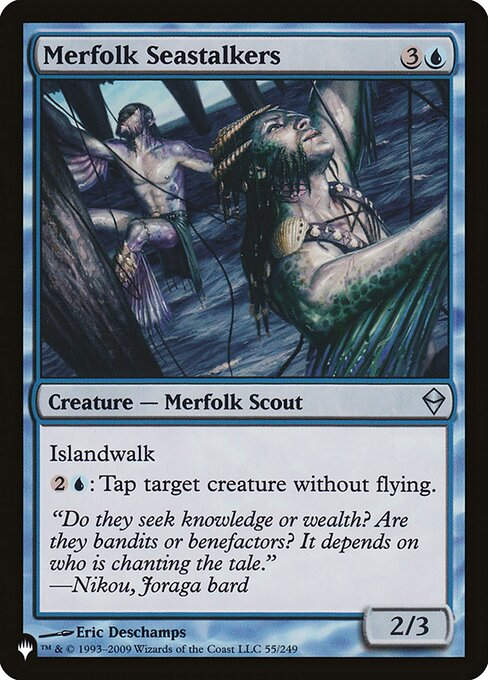 Merfolk Seastalkers (PLST) (ZEN-55)