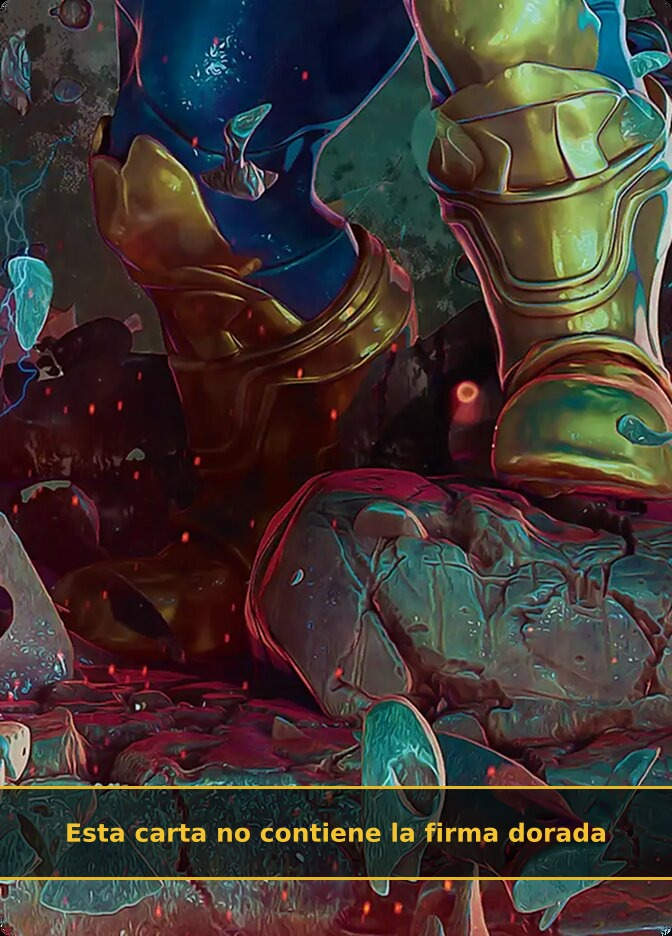 Thanos, the Mad Titan (AMSH) (8c) / No Firmada