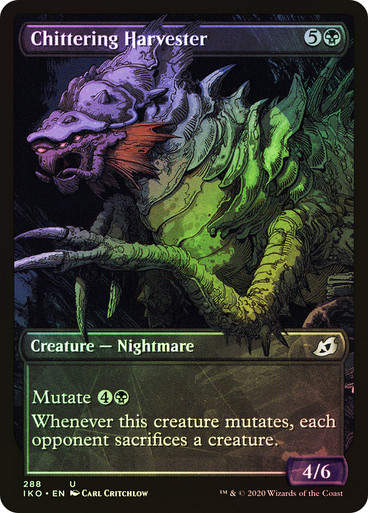 Chittering Harvester (IKO) (288) / Showcase / Foil