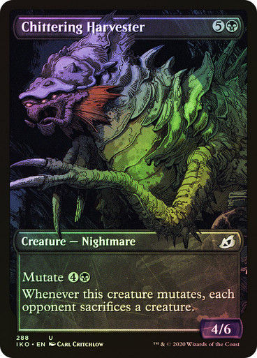 Chittering Harvester (IKO) (288) / Showcase / Foil