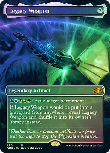 Legacy Weapon (DMR) / Borderless / Foil