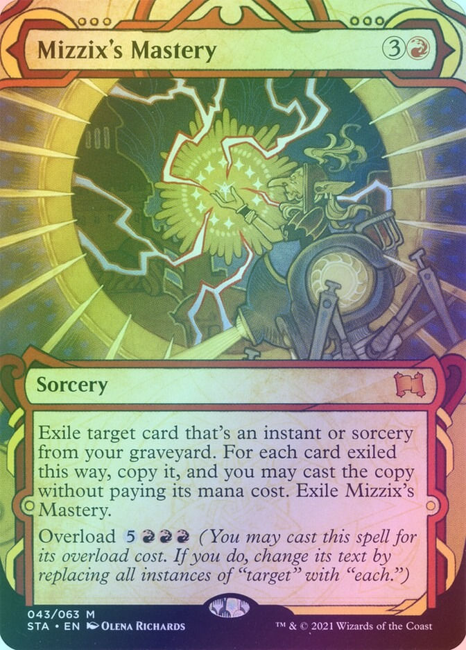 Mizzix's Mastery (STA) (43) / Borderless / Showcase / Foil