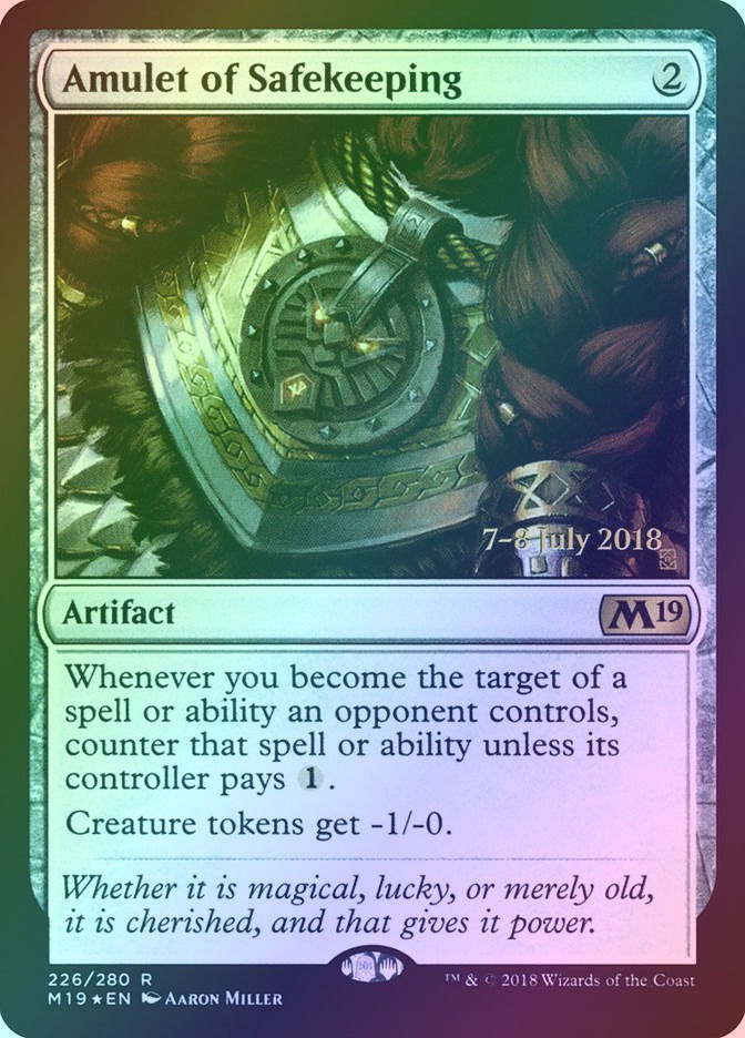 Amulet of Safekeeping (PM19) (226s) / Foil
