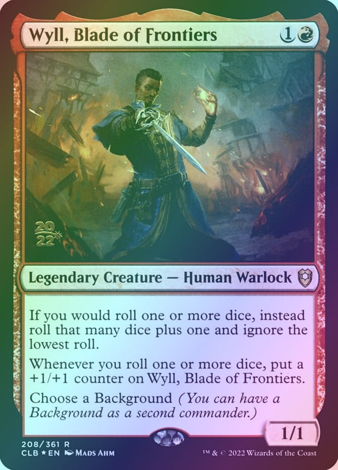 Wyll, Blade of Frontiers (PCLB) (208s) / Foil